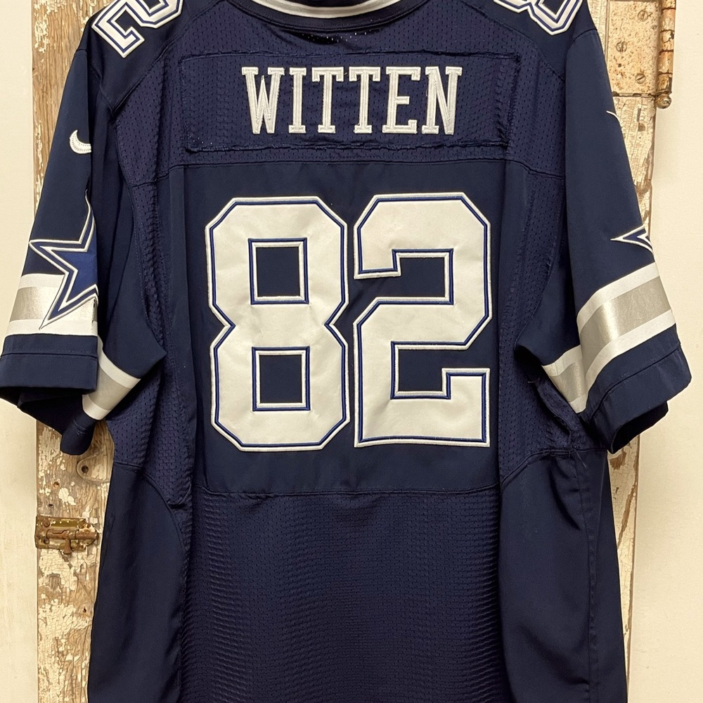 Nike On Field NFL Dallas Cowboys Jason Witten #82 Jersey Size 52